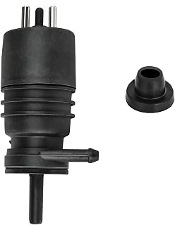 Windshield Washer Pump Compatible with Benz W201 W123 W124 W126 W129,Replacement OEM# 2028690021, 2028690121