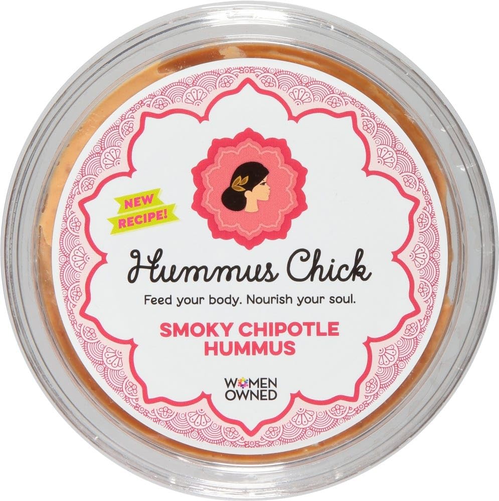 Hummus Chick Smoky Chipotle Hummus, 8oz, 12 Pack
