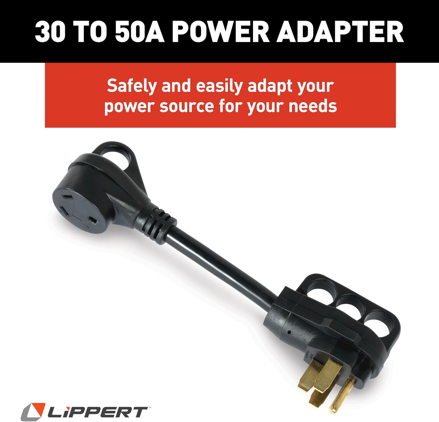 Lippert Premium RV Starter Kit with Power Adapters, Regulator, Filter, Tank Filler, Water Hose, Sewer Hose Kit, Hose Support, Tank Treatment, Toilet Paper, Chocks, Leveling Blocks - 2023000844