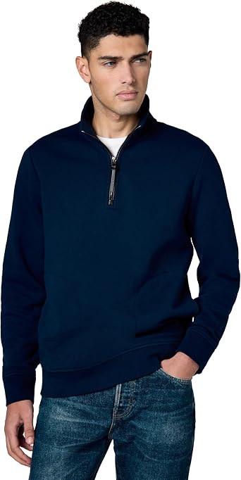 Michael Kors Mens Elevated Quarter Zip Sweater