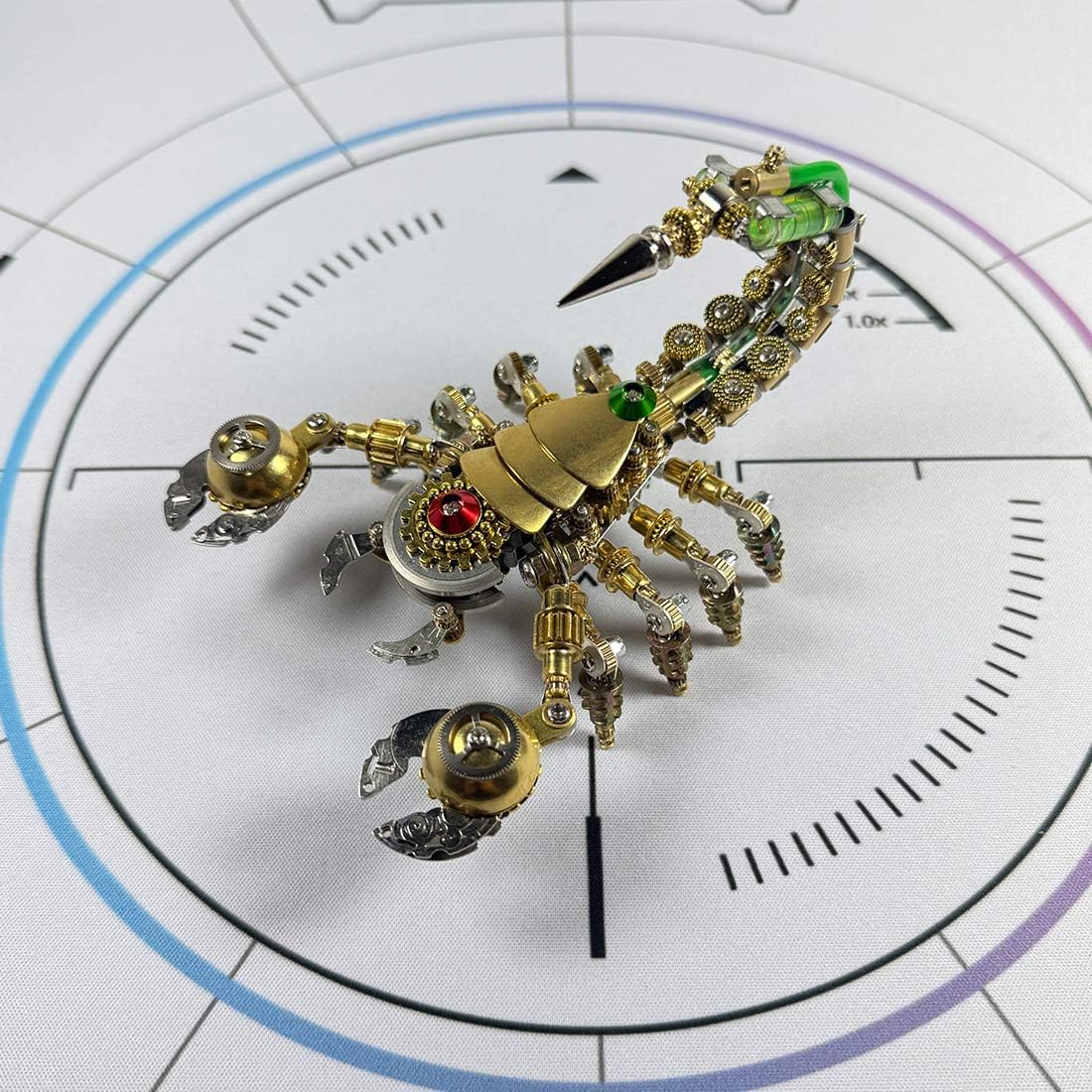 3D Metall Puzzle, Steampunk Mechanischer Skorpion Modellbaukasten, mechanische Insekten Tiermodelle, DIY Dekoration als Geschenk für Erwachsene