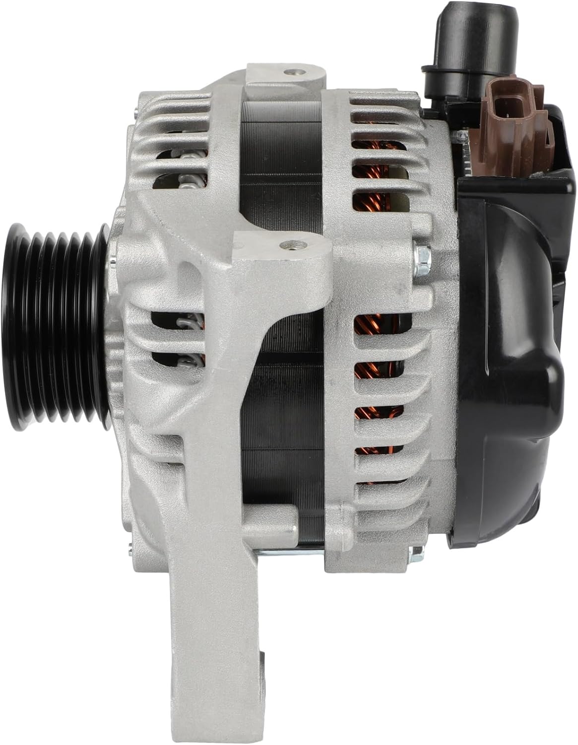 cciyu Alternator 11527 Replacement for Ford for Crown Victoria 4.6L 2010-2011,for Ford for E-150/250 4.6L 2010-2011,for Ford for E-150 5.4L 2009-2010 Replace for 104210-1270 11432