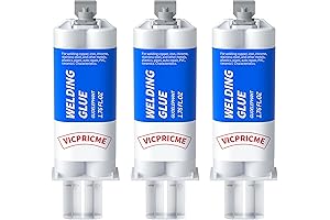 Heavy Duty 1.76oz Liquid Plastic Welding 3-Piece Kit