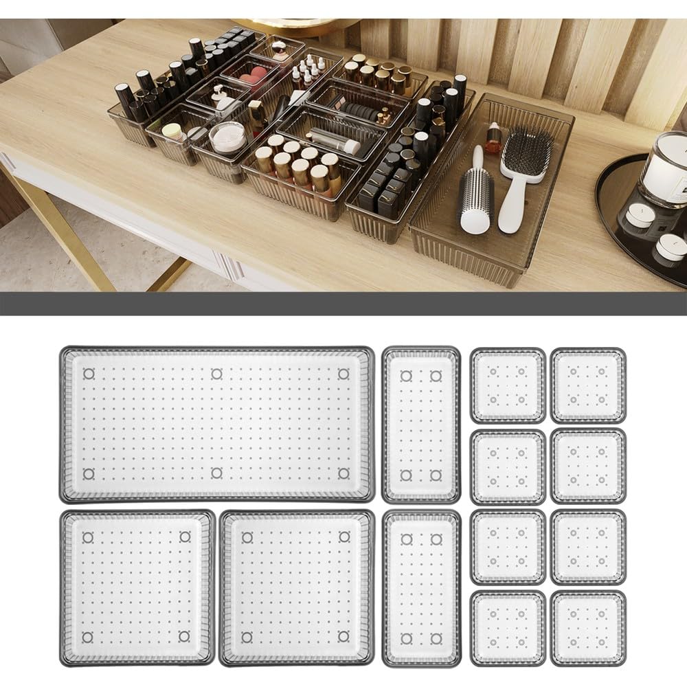 Meleni Home 13'lü Çekmece İçi Organizer - Kozmetik Takı Makyaj