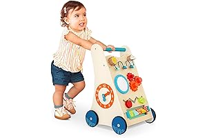 B. toys - Little Learning Steps - Wooden Activity Walker