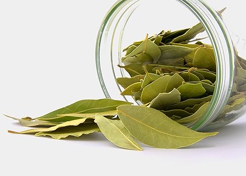 Miniatura 3 de Birch & Meadow 3 onzas de hojas enteras de laurel, hojas de laurel turcas, salados, sopas y salsas