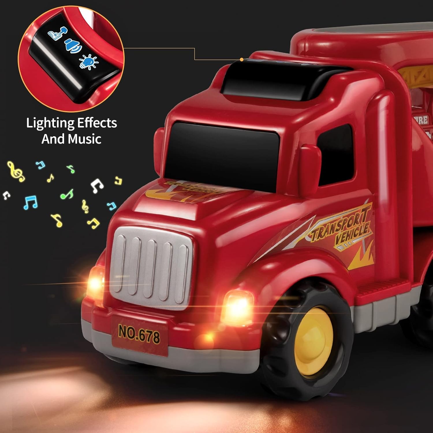 Hot Wheels Toddler Carrier Truck Transport Vehicles Toys In