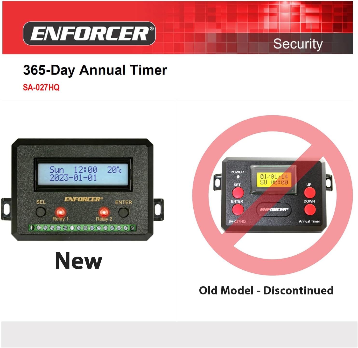 Seco-Larm Enforcer Annual Timer Module (SA-027HQ)