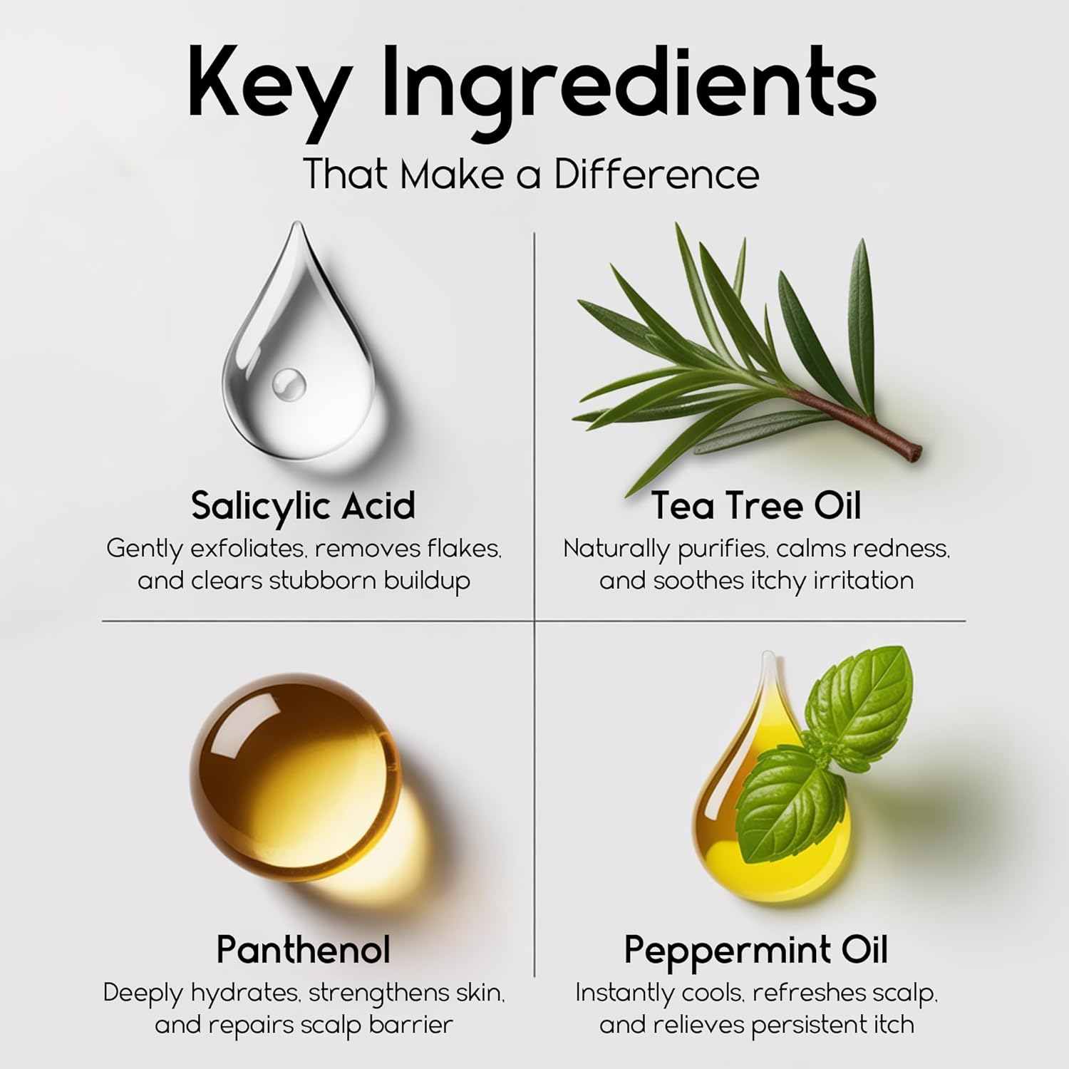 Psoriasis Shampoo Anti Dandruff - Medicated shampoo for Dandruff, Flakes, Seborrheic Dermatitis & Folliculitis Treatment - Anti Fungal Solution for Itchy, Flaky & Dry Scalp - 200ml - Image 5