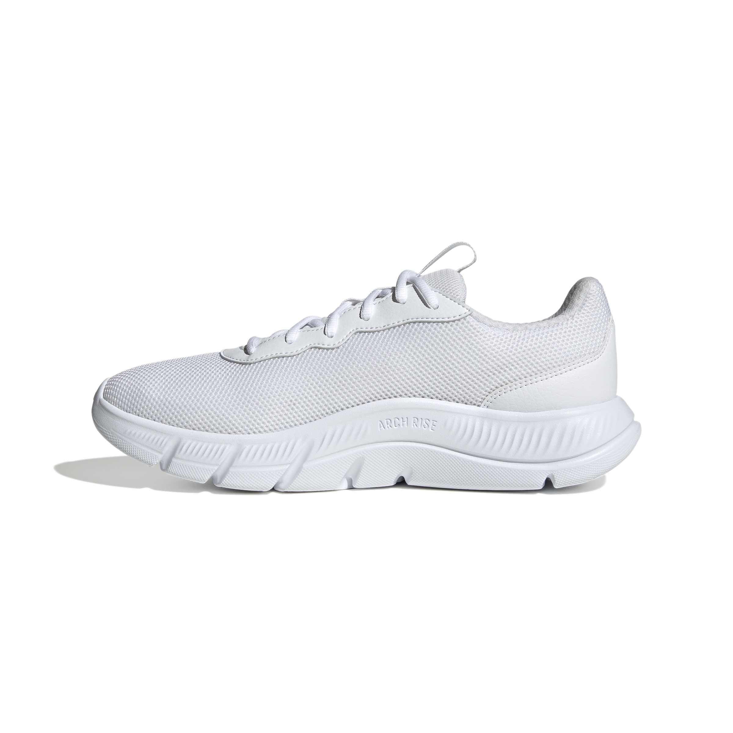 adidas Herren Cloudfoam Flex Laces Shoes, FTWR White/FTWR White/Grey Two, 45 1/3 EU
