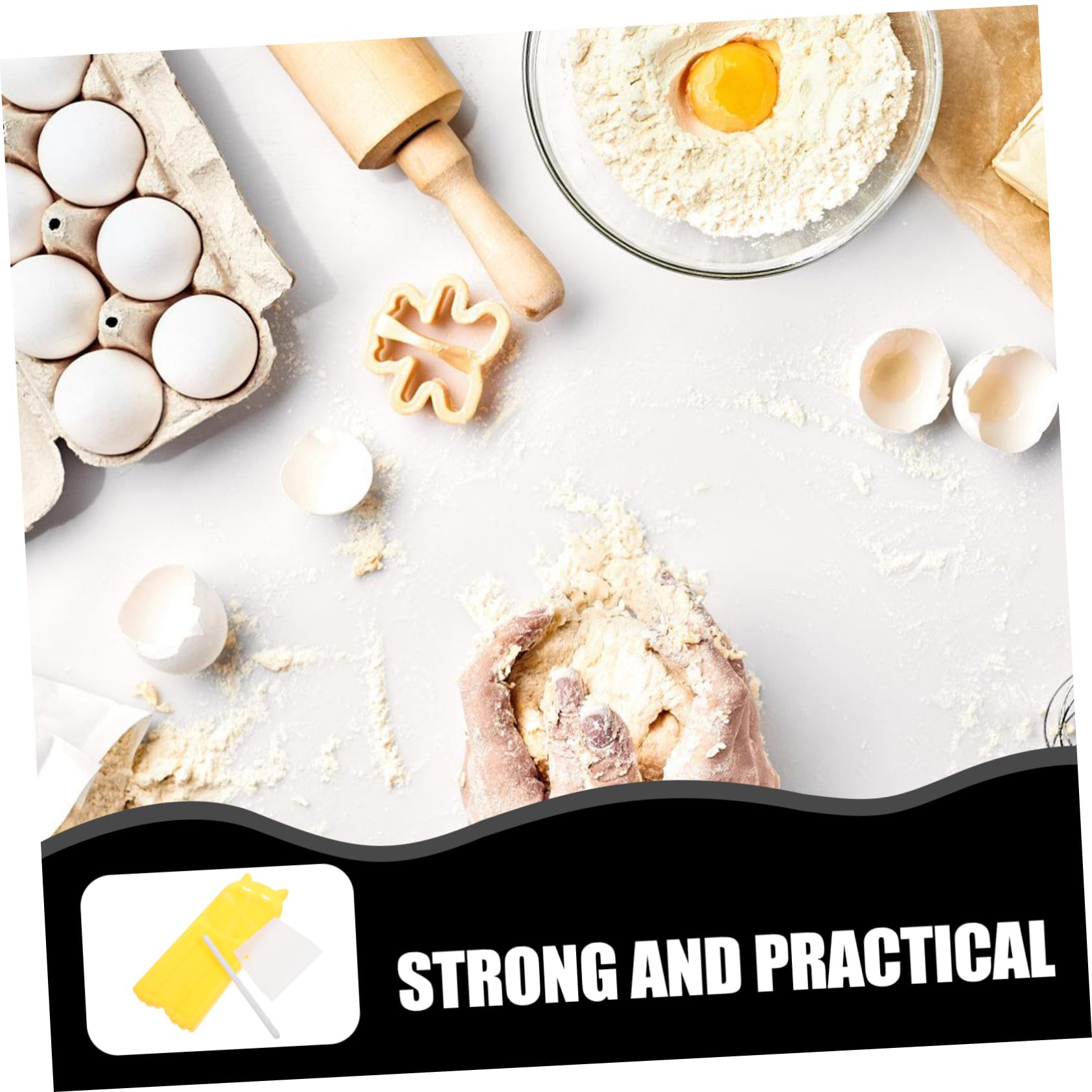 MAGICLULU 5 Set Strumento Per Impastare Farina D'avena e Pesce Pastaio Casalingo Tutto Per La Cucina Gadget Da Cucina Bambino Domestico Acciaio Inossidabile Scontato