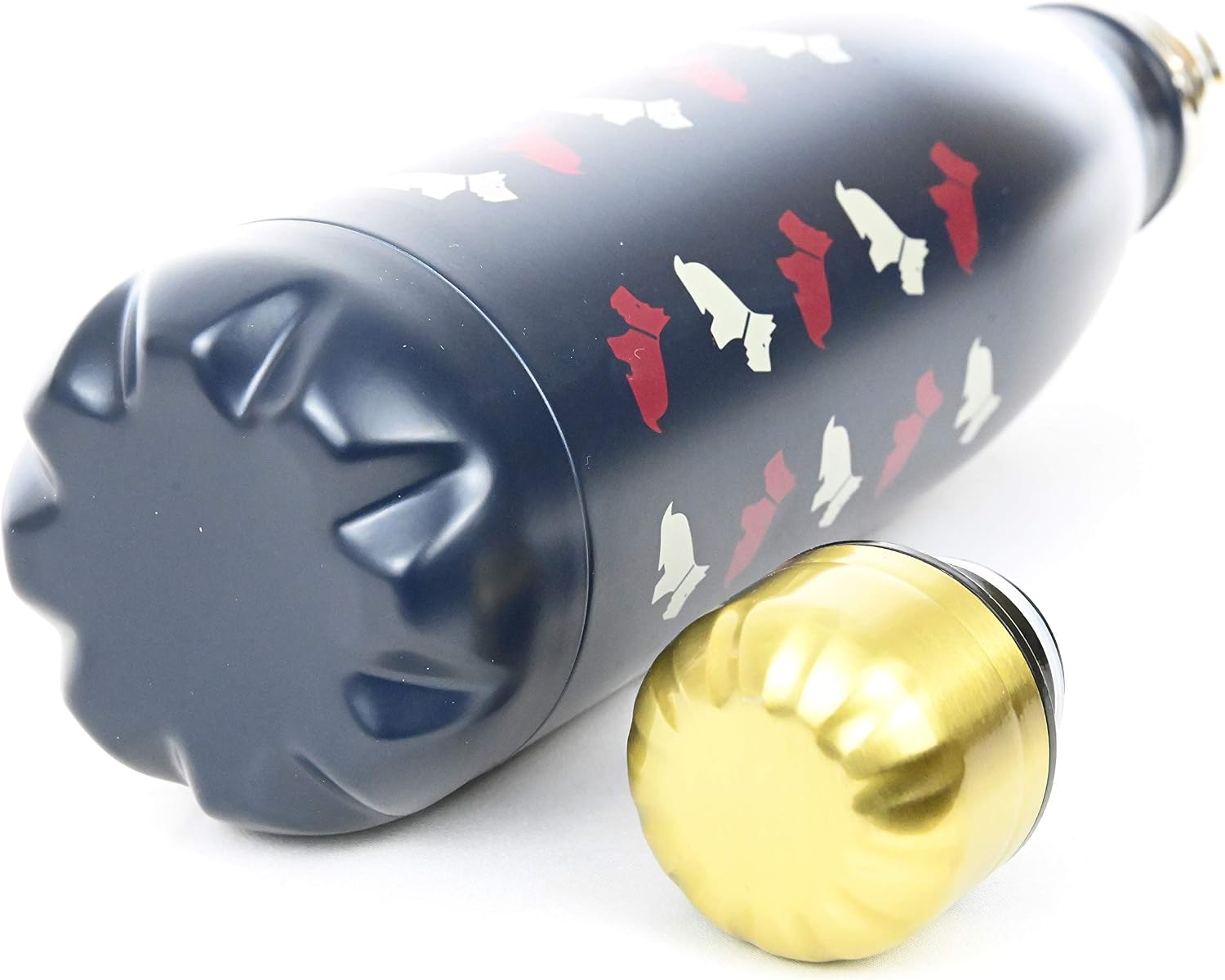 Radley Stainless Steel Water Bottle Multi Dog for hot and Cold Drinks