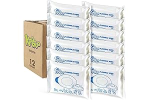 Kandoo Flushable Wipes: Gentle, Unscented Cleansing for Baby and Kid's Sensitive Skin