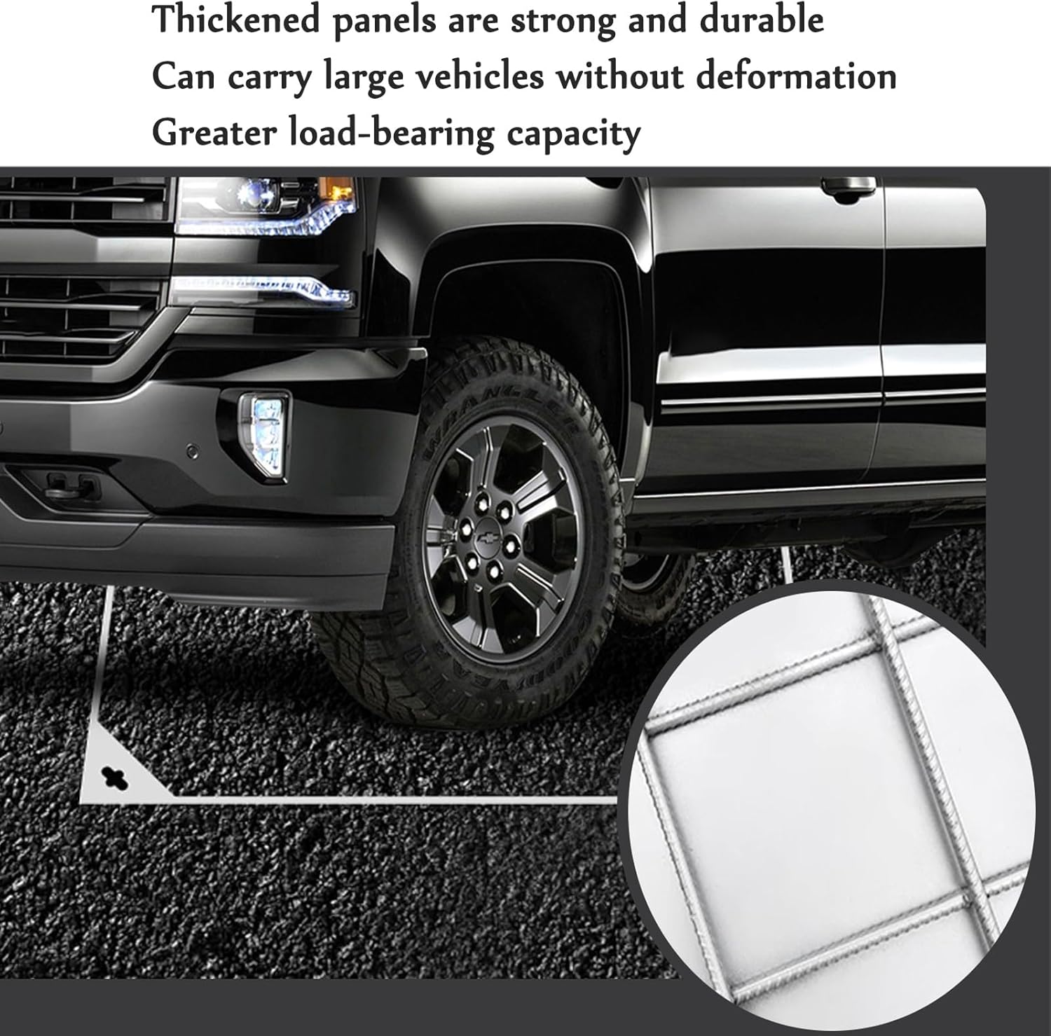 Manhole covers, High Level Of Functionality And Structural Performance, Suitable For Multiple Scenarios(60 * 60 * 5cm/23.6 * 23.6 * 1.96in)