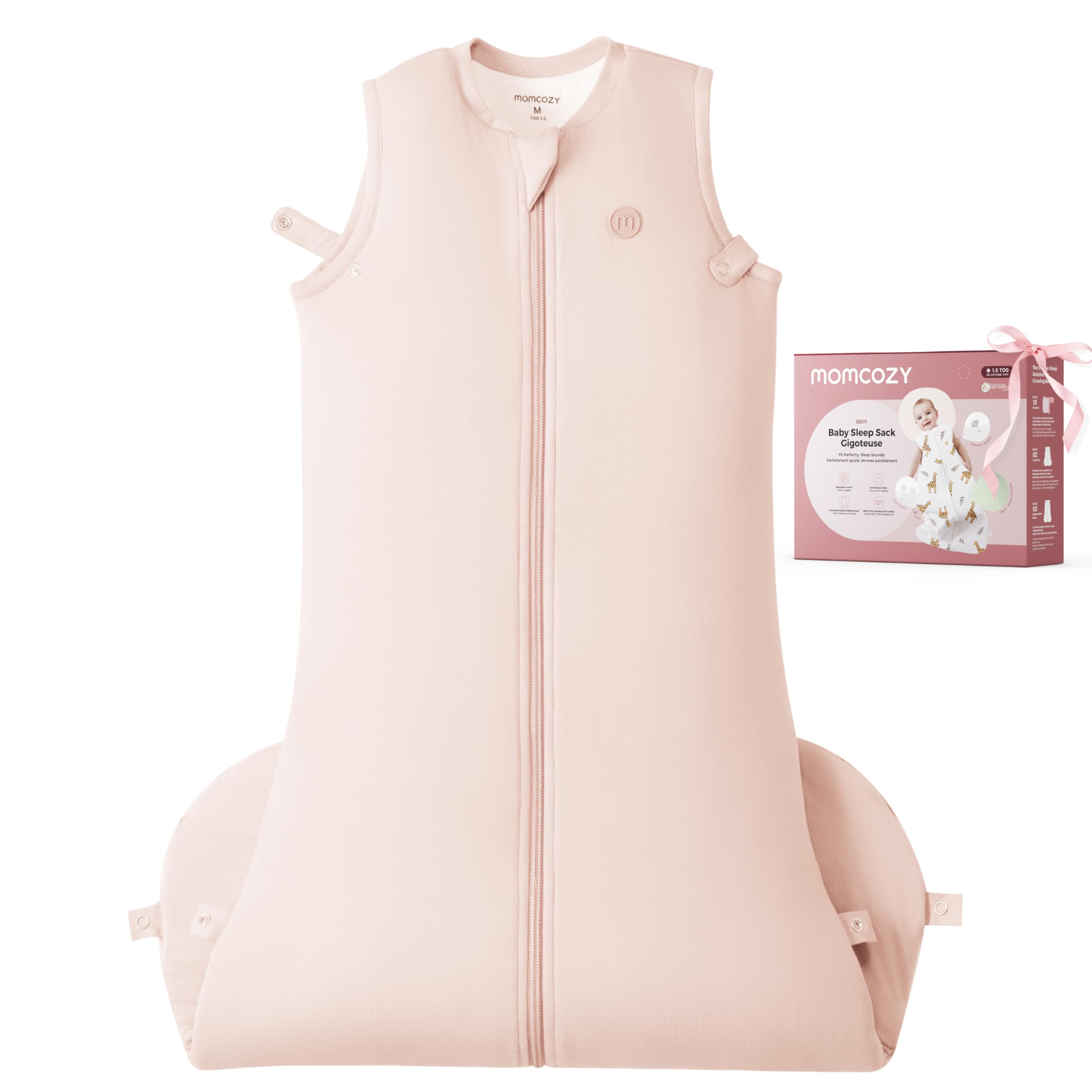 Amazon.com: Momcozy Sleep Sack for Baby 6–12 Months, 1.5 TOG Baby