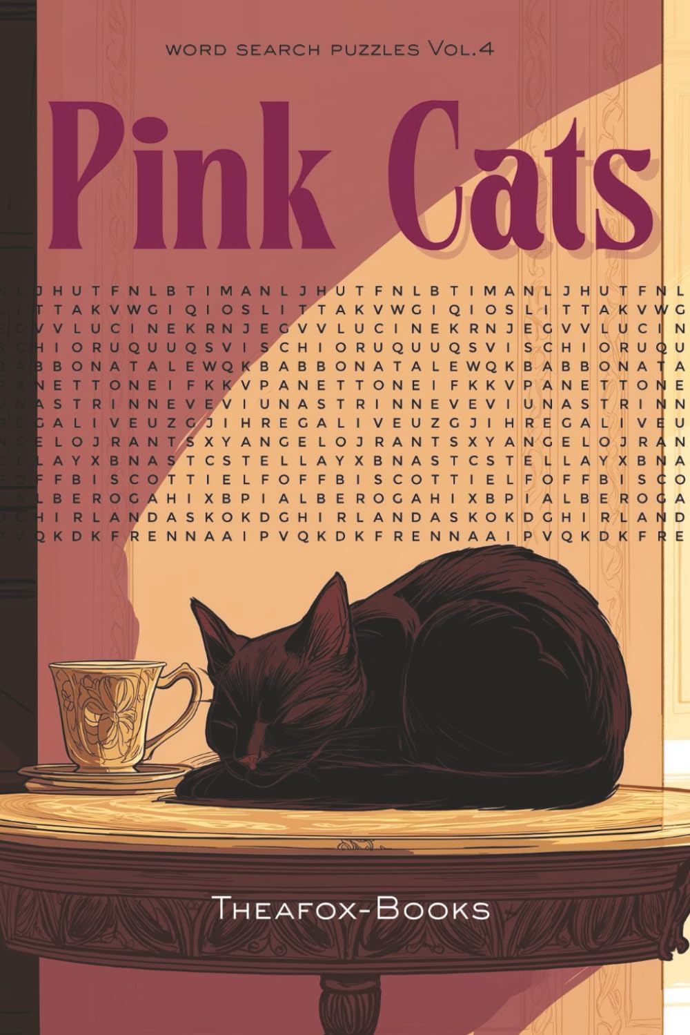 Pink Cats Vol.4: 55 Word Search Puzzles