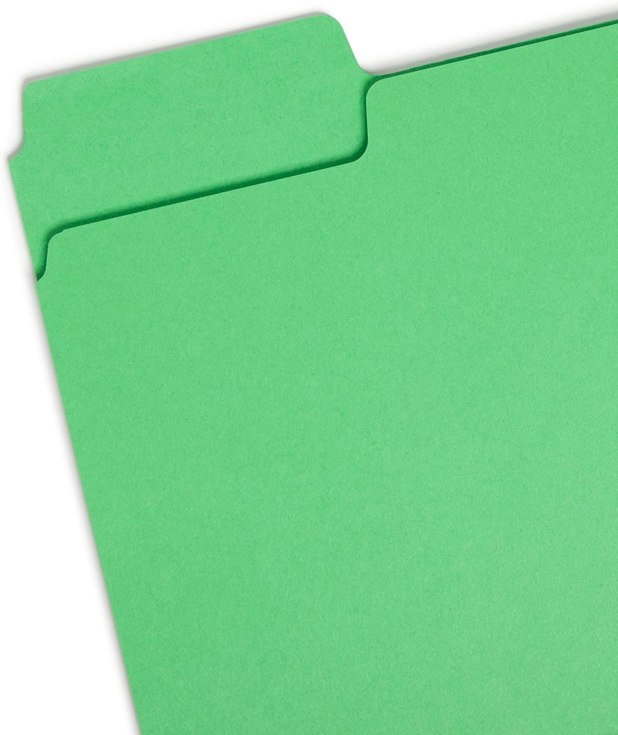 Smead SuperTab File Folder, Oversized 1/3-Cut Tab, Letter Size, Assorted Primary Colors, 100 per Box (11987), Pack of 1