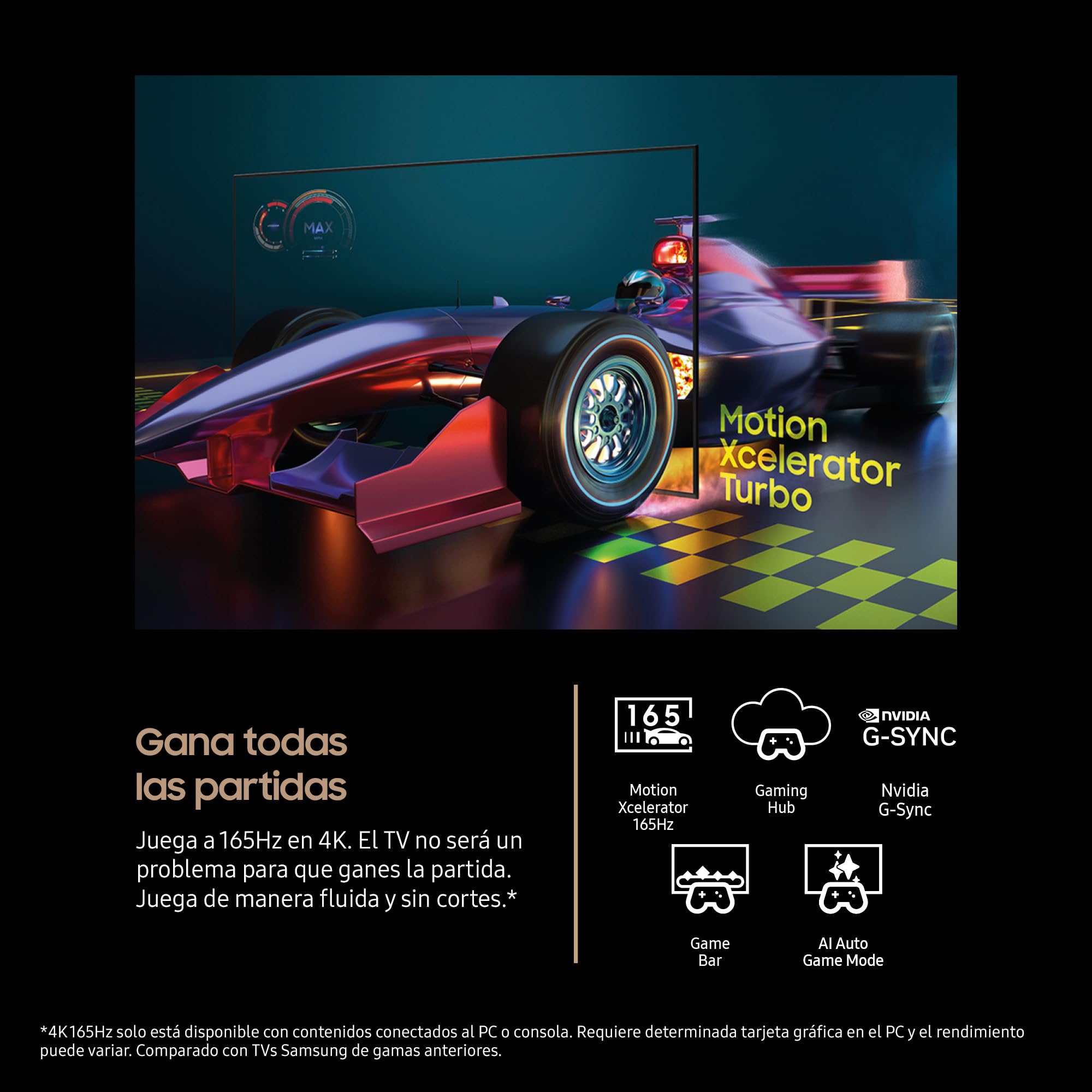 Samsung TV 55 Pulgadas OLED S95F 4K Smart TV con Vision AI, Pantalla SIN Reflejos y Paquete de contenidos Rakuten TV [Clase de eficiencia energética G]