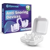 Anti Snoring Devices&comma; Snore Stopper for Effective Snoring Solution&comma; Increases Airflow&comma; Individually Packaged&comma; Reusable - 4 Pack