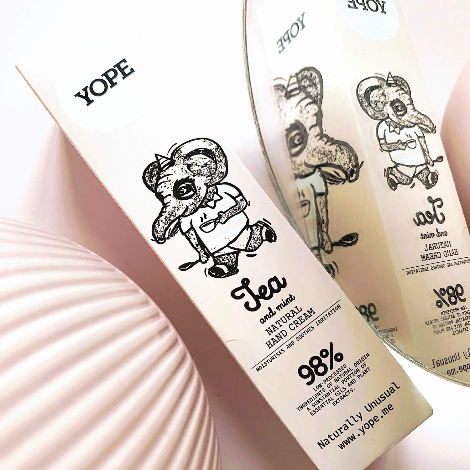 Amazon.co.jp: 『YOPE』 ナチュラル ハンドクリーム 100ml ティー