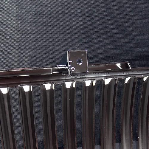 Miniatura 6 de Cubierta de parrilla delantera compatible con Chevy Silverado/Tahoe/Suburban 1999-2006 | Protector de rejilla de parachoques delantero cromado de