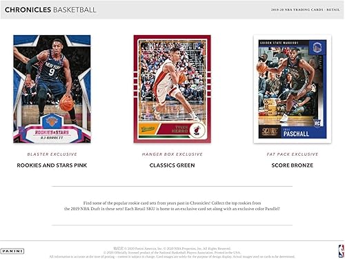Miniatura 7 de 2019/20 Panini Chronicles NBA Basketball BLASTER box (40 cards)