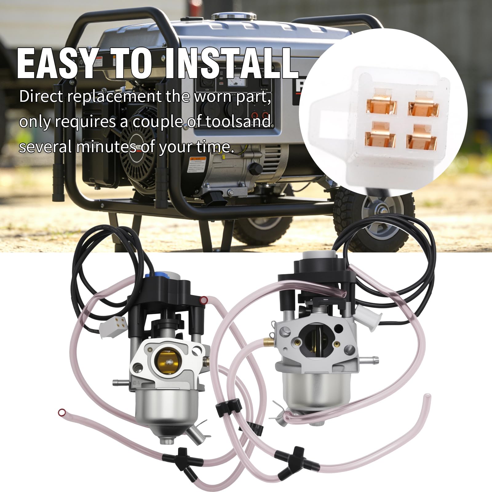 Amazon.co.jp: キャブレター 63584 3500 インバーター発電機