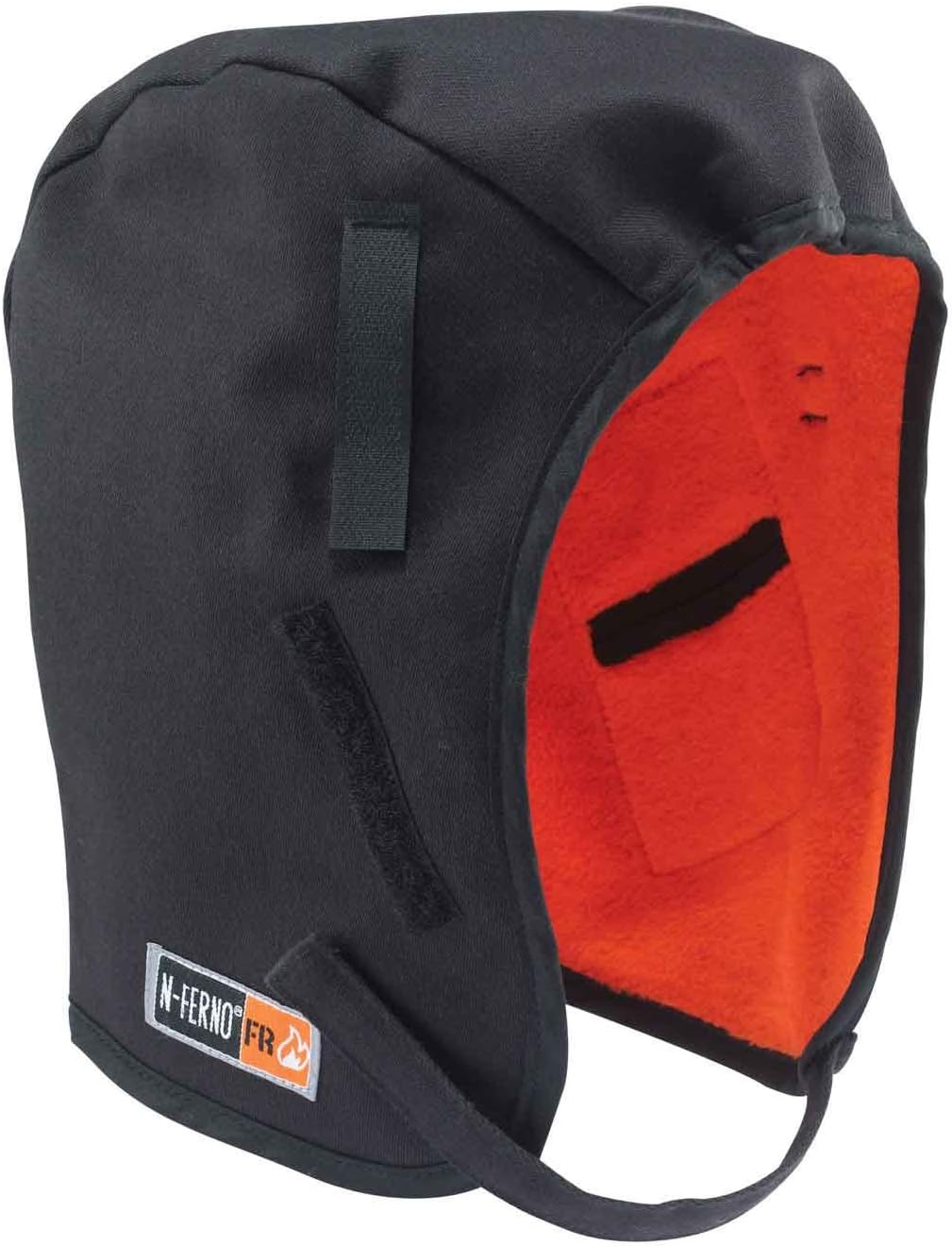 Winter Hard Hat Liner, FR Rated, Thermal Fleece Lining, Chin Length, Ergodyne N-Ferno 6880