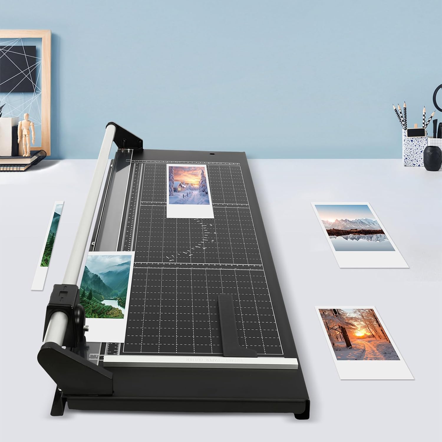 24/36 Inch Precision Rolling Cutter Rotary Photo Paper Rolling Cutter Trimmer Sharp Blade (36inch)