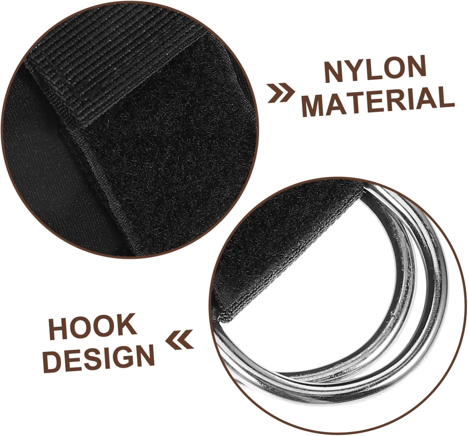 POPETPOP 10pcs Ankle Strap for Leg Training Ankle Bands for Cable Machines for Gym Activate Glutes Shape Legs Heavy-duty Fitness Accessory