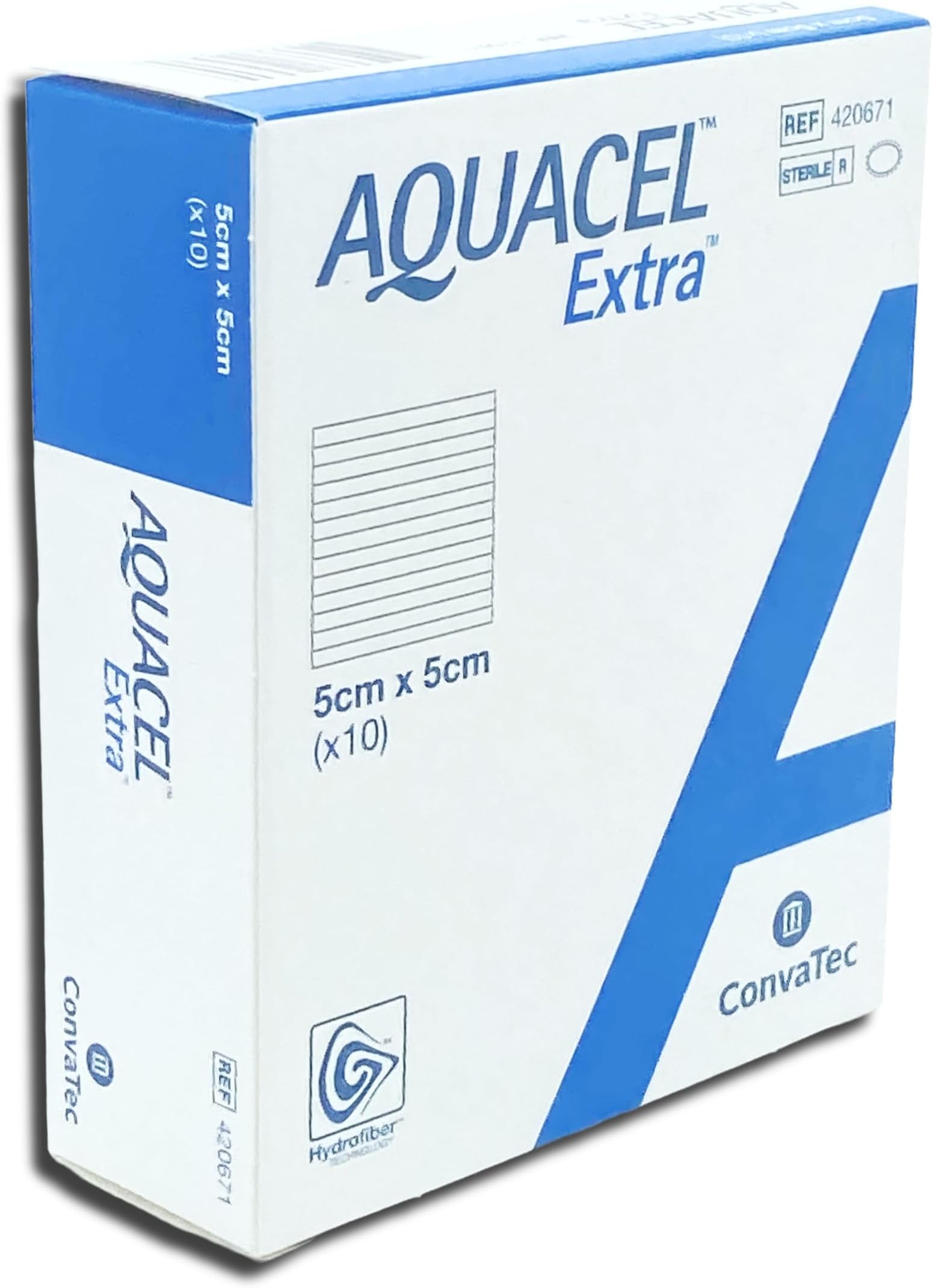 AQUACEL Extra 5x5 cm (Pack of 10) Dressings