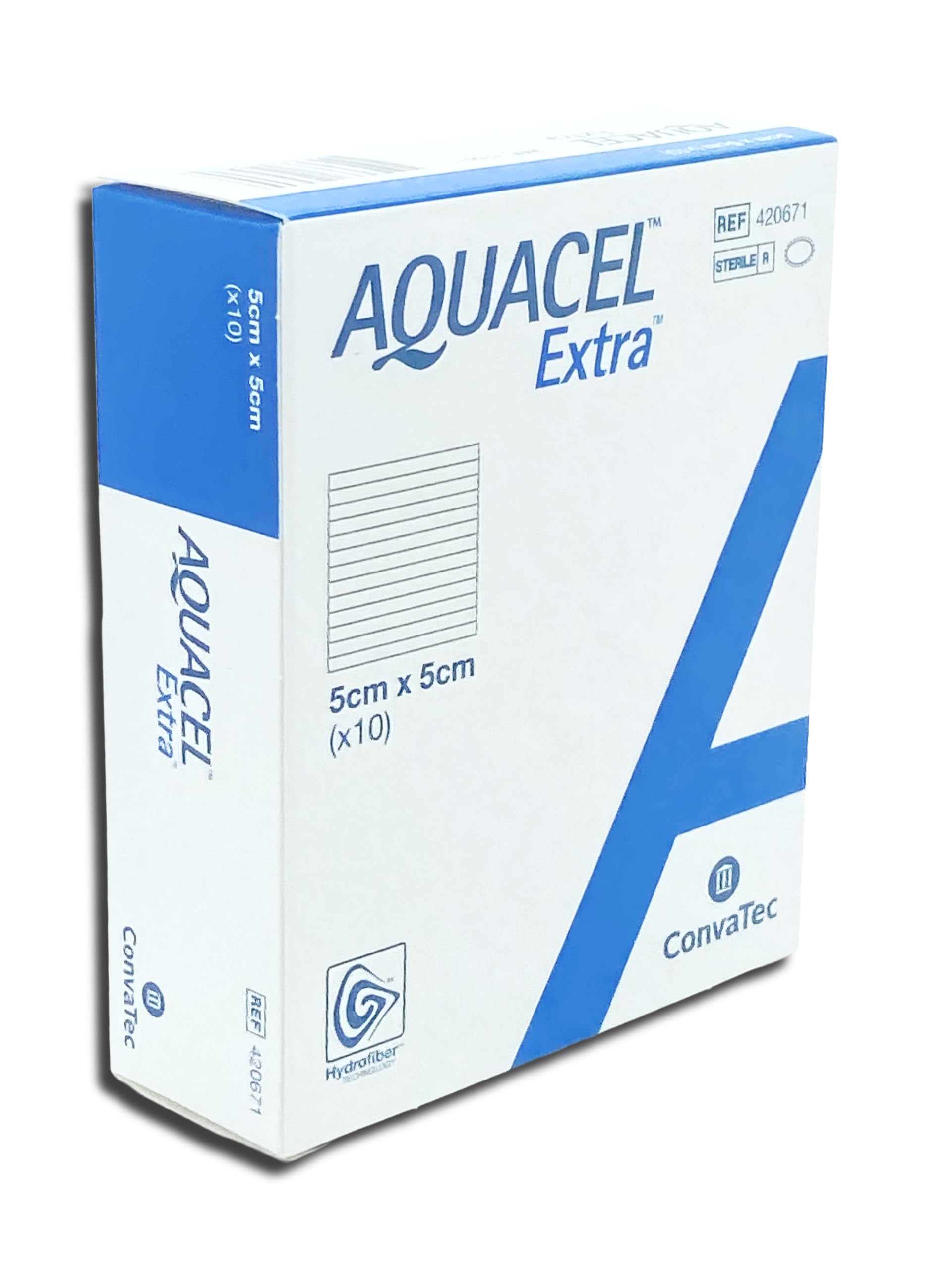 AQUACEL Extra 5x5 cm (Pack of 10) Dressings
