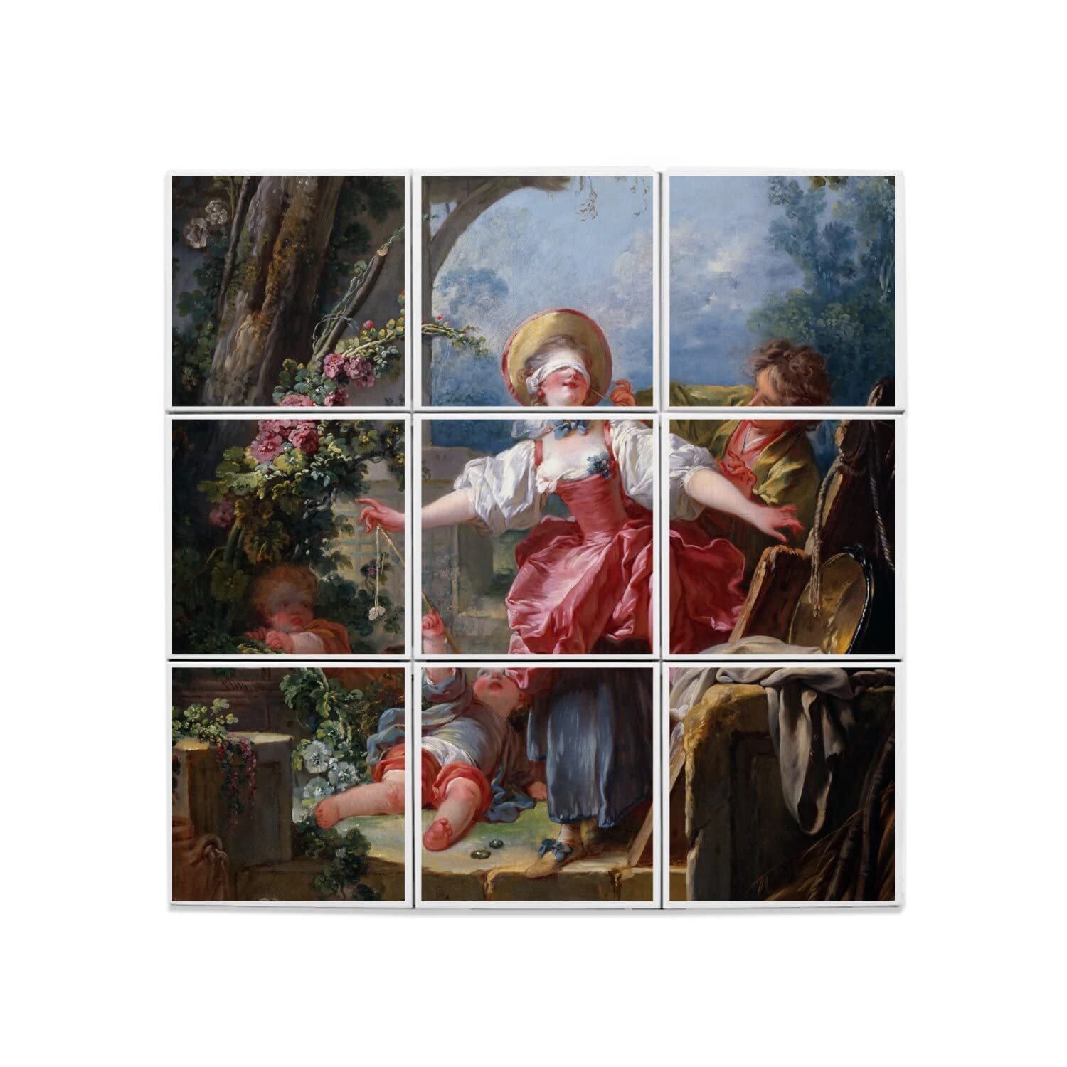 Carreaux Céramique Décoratif Fragonard 45x45 cm pour crédence