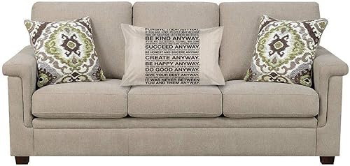 Miniatura 6 de Swono Funda de almohada rústica con silueta de alce, arpillera de algodón y lino, funda de almohada rectangular decorativa para sofá y cama, 12 x 20