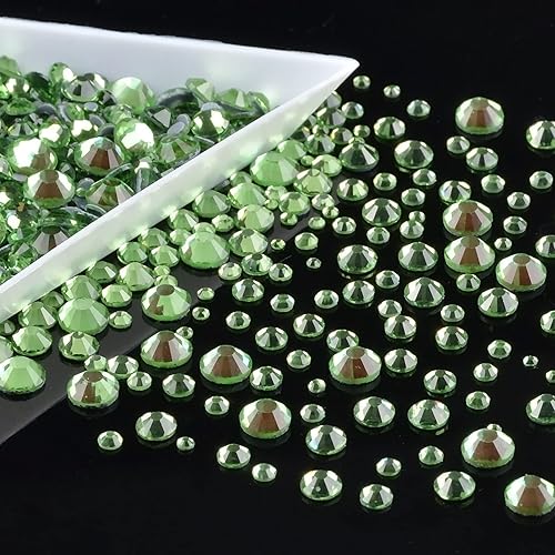 Miniatura 9 de 2000 unidades de diamantes de imitación de hierro de FYGEM Hot Fix para bricolaje con bolígrafo de recolección (zafiro AB, SS16)