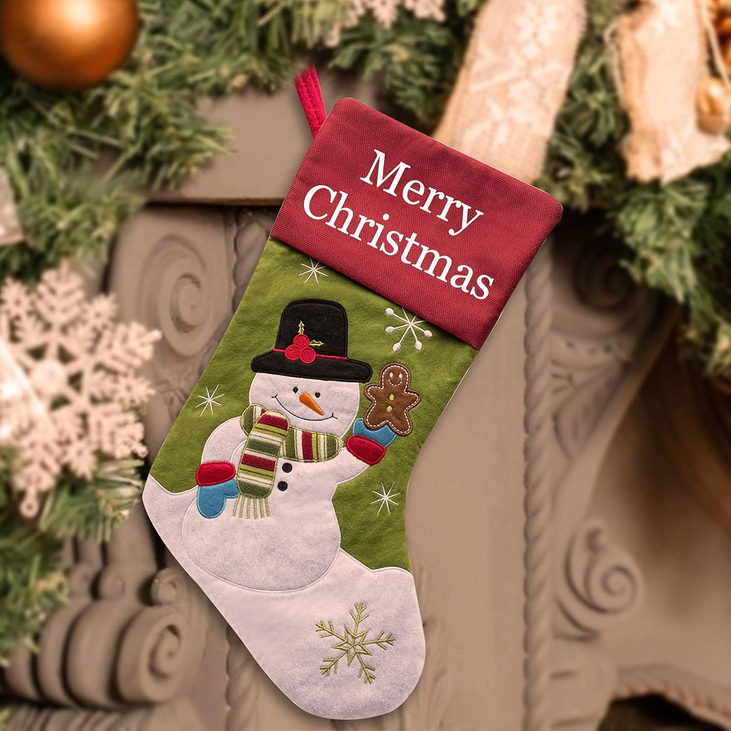 Aolun Personalised Christmas Stockings Custom Christmas Stockings with
