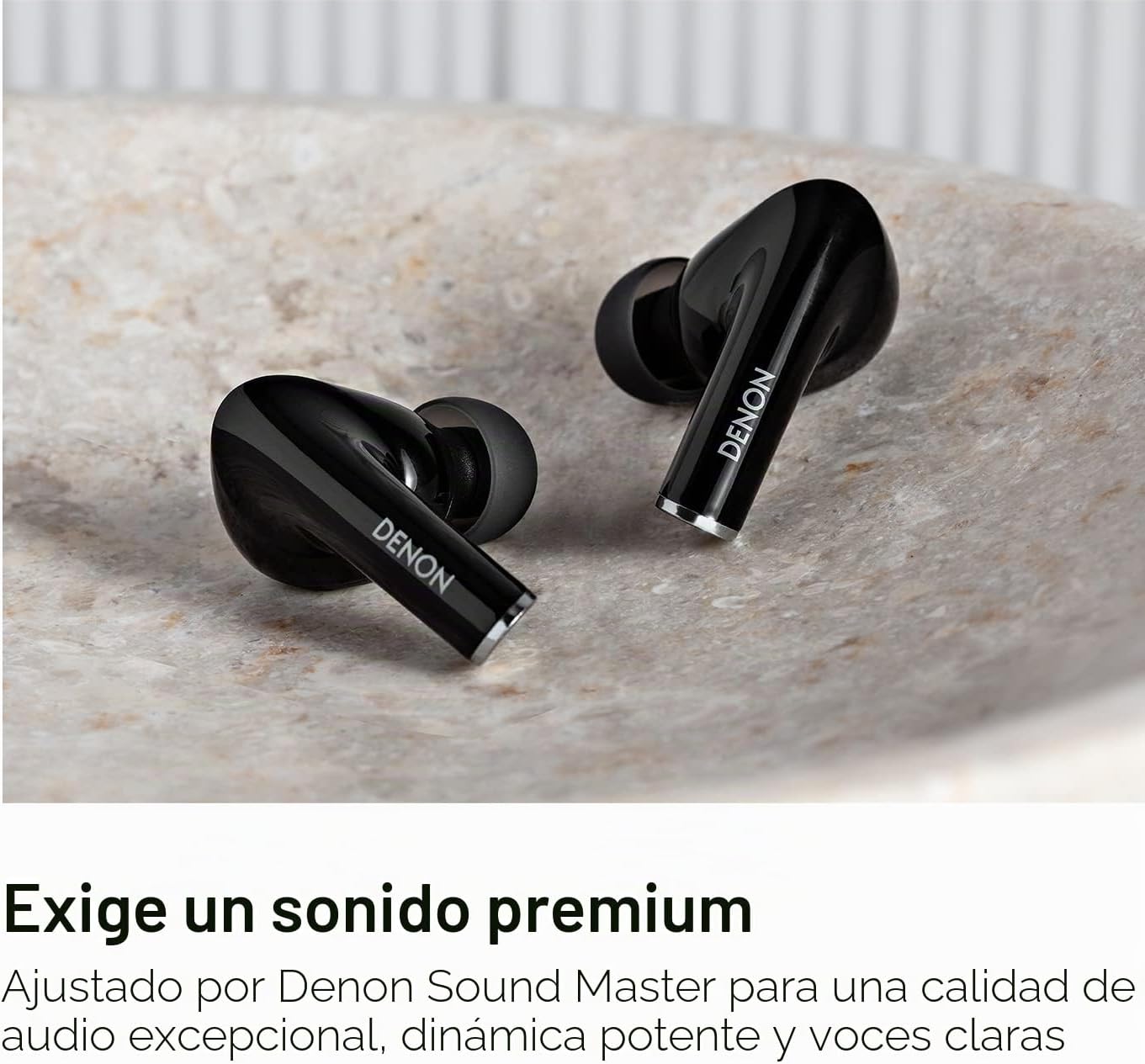 DENON Auriculares in-Ear con cancelación de Ruido, Blanco 4