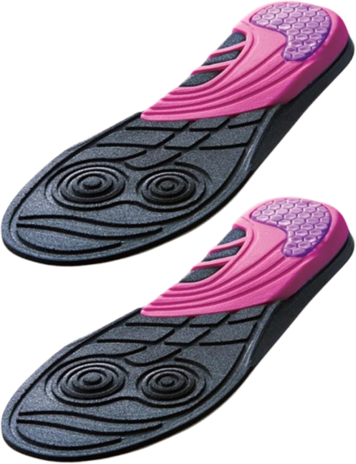 プランドゥ 体幹筋エクササイズインソール ツインボール (L（24.0～24.5cm）)