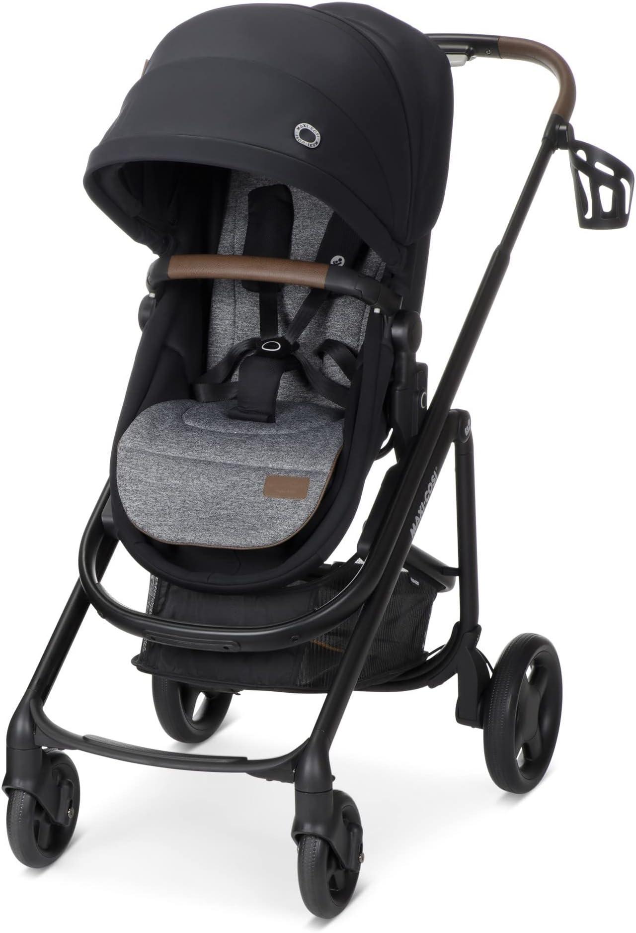 Tayla Max Baby Strollers, Modular with Adjustable Seat, Converts to Lie-Flat Carriage, Parent and World Facing View, Lightweight, Onyx Wonder