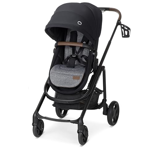 Maxi-Cosi Tayla Max - Cochecitos de bebé, modulares con asiento ajustable, se convierte en carro plano, vista de padres y mundo, ligero, Onyx Wonder