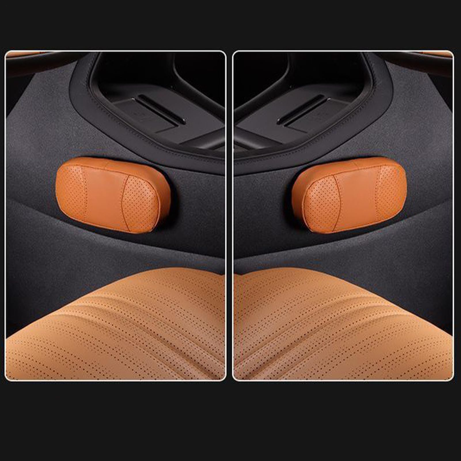 Cuscino Per Gambe E Ginocchia Auto Cuscino Laterale Interni Auto Consolle | Imbottiture Ginocchia Gambe Per Guida Donne Uomini, Universale Per Veicoli SUV Camion, Comfort Viaggi Lunghi Sost