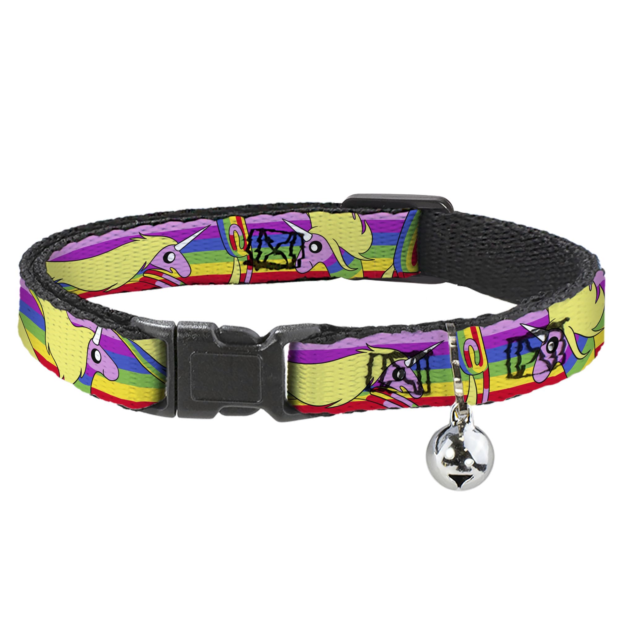 Collar de gato con campana sonora y clip fácil de ajustar de Hora de Aventuras