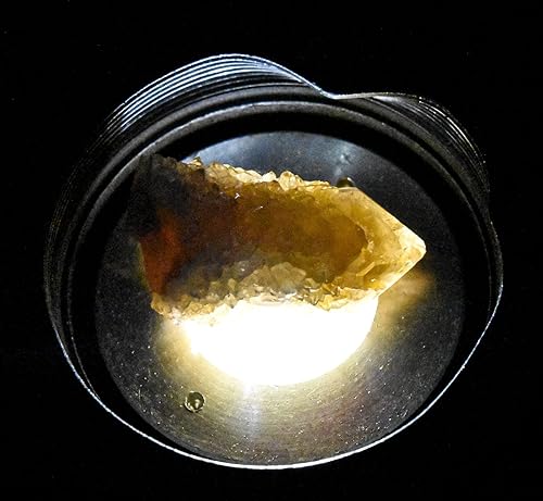 Miniatura 2 de 60 ct 1.260in naranja claro cactus cuarzo punta áspera racimo piedras preciosas brillantes cristal mineral crudo espécimen - S. África