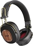 House of Marley Positive Vibration Riddim On-Ear Headphones, 50-Hour Playtime, Quick Charge, Crystal Clear Calls, Sustainable Bamboo (Cream)