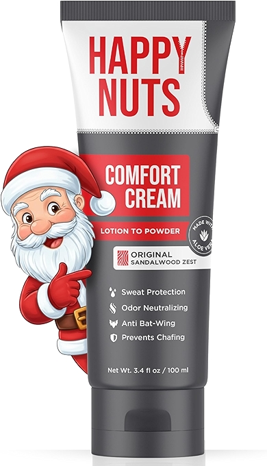 Happy Nuts Comfort Cream Deodorant for Men