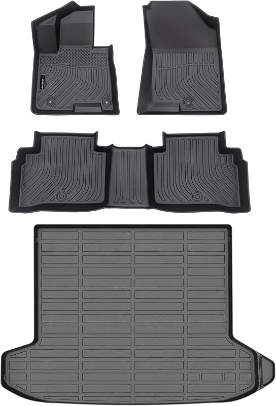 Kit de Tapetes e Forro de Porta-Malas em TPE AUXKO para Hyundai Tucson a gasolina 2022 a 2026, 4 peças