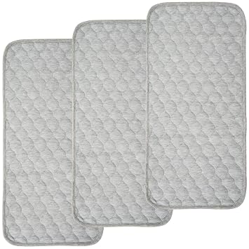 بطانات تغيير مبطنة سميكة مقاومة للماء من BlueSnail، 3 CountGray 13 x 27