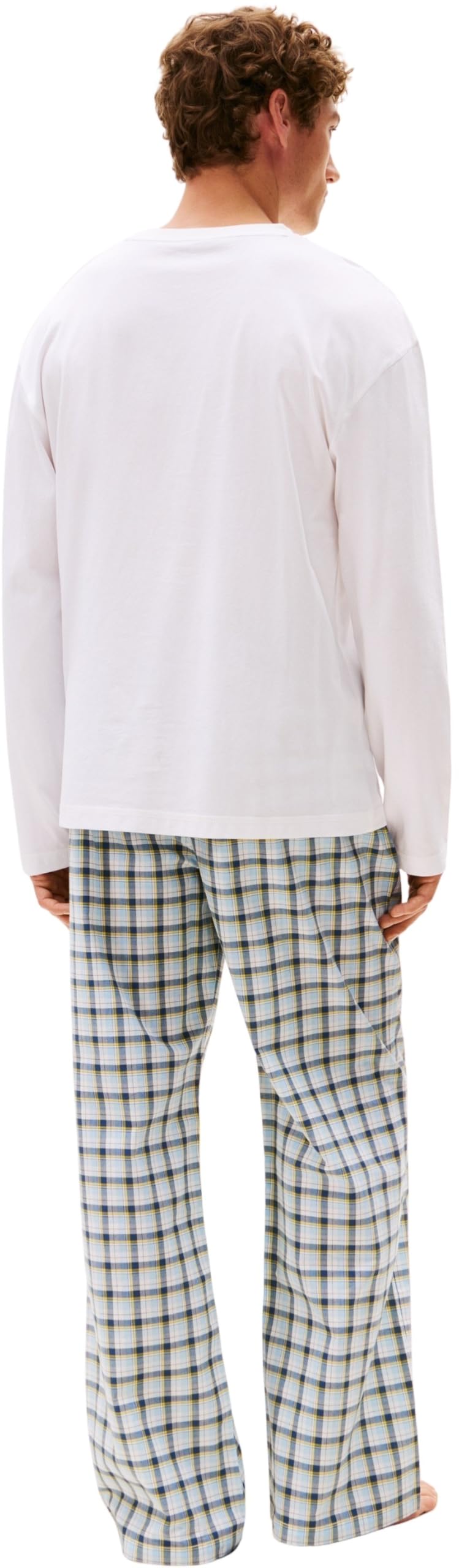 Tommy Hilfiger Set de Pijama Hombre Woven Print con Logotipo