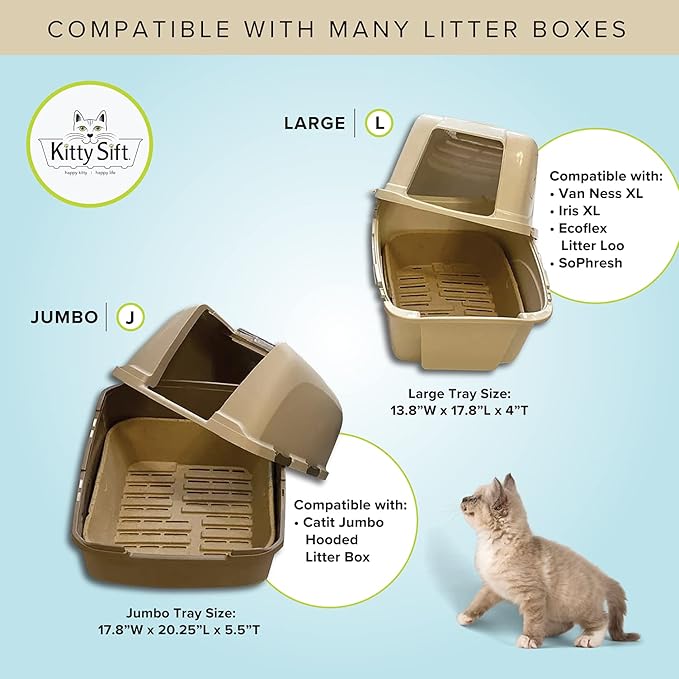 cat box liners sifting