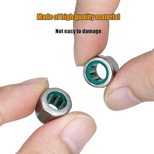 Miniatura 13 de Cojinete de fregona Rodamientos de agujas HF081412 Rodamiento unidireccional 0.315 in Diámetro 0.551 in OD 0.472 in Ancho -Materiales de acero